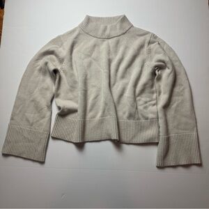 The Reset Cream Cropped Boxy Sweater